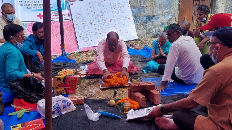 वीरगन्जमा अत्याधुनिक रक्तसञ्चार केन्द्रको भवन बन्ने, महानगर प्रमुख सरावगीद्वारा शिलान्यास