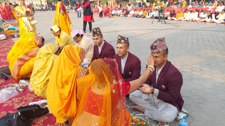 समाजलाई जोड्ने सेतु बन्यो सामूहिक भाईटिका