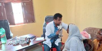 बसडिलवाकाे आँखा शिविरमा ४३ जनामा देखियो मोतियाबिन्दुको समस्या