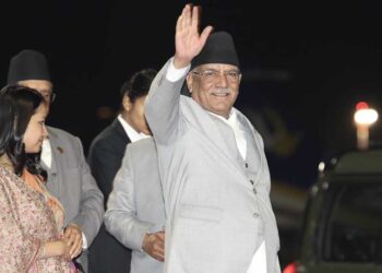 प्रधानमन्त्री पुष्पकमल दाहाल ‘प्रचण्ड’ युएईमा