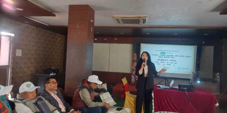 आदिवासी जनजाति र स्थानीय समुदायका लागि समर्पित अनुदान संयन्त्रको अभिमूखीकरण सम्पन्न