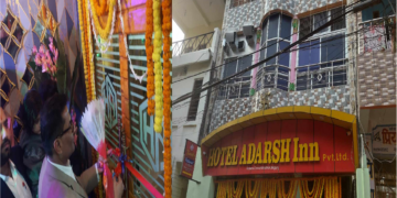 आदर्श इन होटलले खोल्यो पारिवारिक वातावरणको रेष्टुरेण्ट