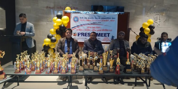 वीरगन्जमा ८ औँ प्याब्सन अन्तर विद्यालय नकआउट टि २० क्रिकेट र जुनियर फुटबल प्रतियोगिता हुदैँ