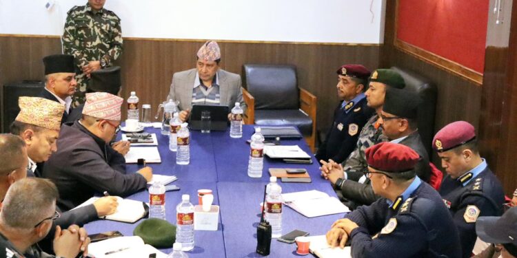 धार्मिक र साम्प्रदायिक गतिविधि नियन्त्रण गर्न प्रशासनिक निकायलाई गृहमन्त्रीको निर्देशन