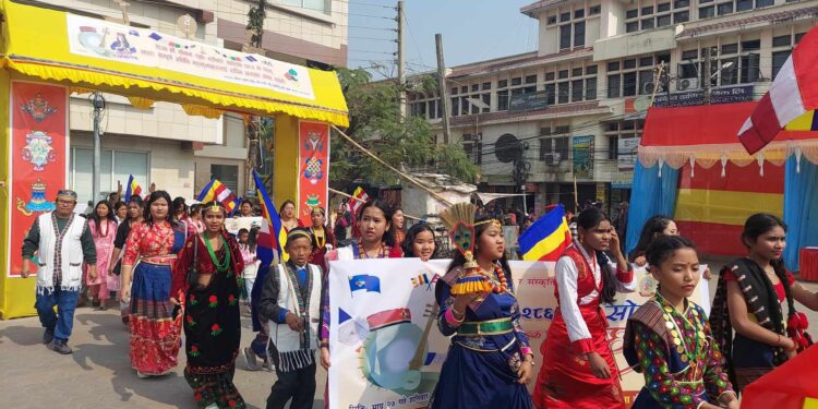 वीरगन्जमा सोनाम ल्होछार र नेवाः भ्वय् भव्य रुपमा सम्पन्न, पर्सामा जुर्ममुराए आदिवासी जनजाति समुदाय