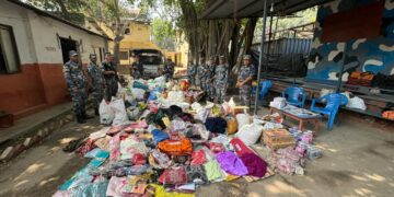 सशस्त्र प्रहरी पर्साद्वारा भन्सार छली को समान बरामद