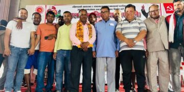 एमाले बाराको अध्यक्षमा पौडेल पक्षका पाण्डे विजयी, चारजना मैनाली पक्षका निर्वाचित
