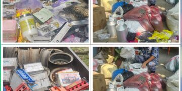 सशस्त्र प्रहरीले भन्सार बुझायो बरामद सामान