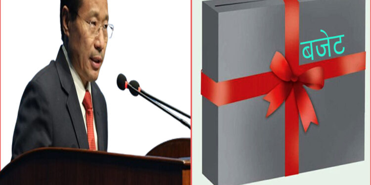 संसदको दुवै सदनमा आगामी आर्थिक बर्ष ०८१/८२ का लागि बजेट प्रस्तुत गर्दै अर्थमन्त्री बर्षमान पुन ‘अनन्त’