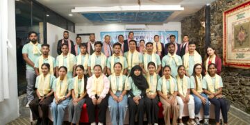 एपेक्स म्यानेजमेण्ट कलेजको बीबीएका पहिलो ब्याचका विद्यार्थीहरुलाई अभिमूखीकरण तालिम
