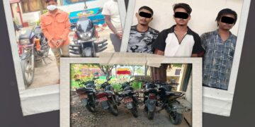 पर्सा र रौतहटबाट ८ वटा मोटरसाईकल सहित ६ जना पक्राउ
