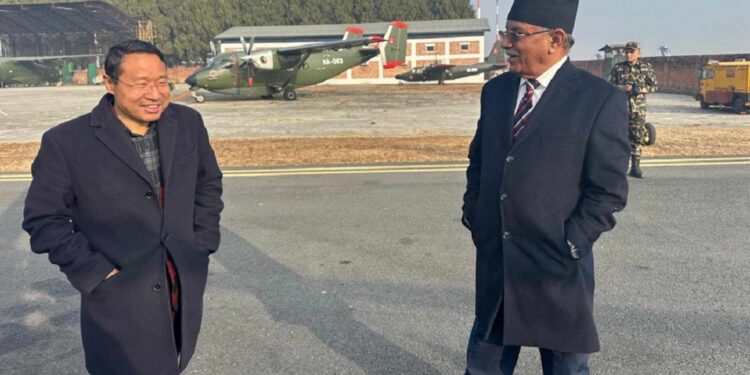 प्रचण्ड र अनन्त दुईदिन प्रधानमन्त्री ओलीको जन्मथलो आठराईमा बस्ने