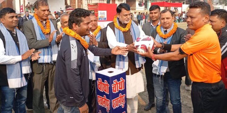 चौथो परवानीपुर गोल्डकप आजदेखि शुरू