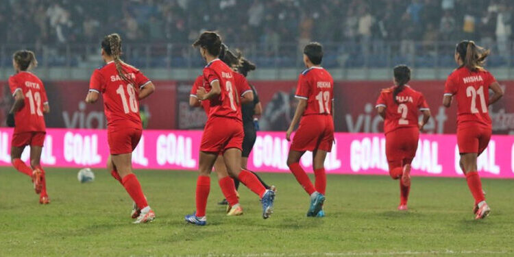 अन्तर्राष्ट्रिय महिला च्याम्पियनशिपः उपाधिका लागि नेपाल र म्यानमार खेल्दै