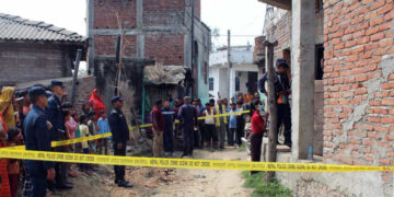 एक सातादेखि हराएकी अञ्जली घरभित्रै गाडिएको अवस्थामा फेला, श्रीमान् र १० महिने छोरी अज्ञात