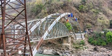 लुम्बिनी र गण्डकी जोड्ने नमुना पुल निर्माणमा ढिलाई, ७० प्रतिशत मात्र प्रगति