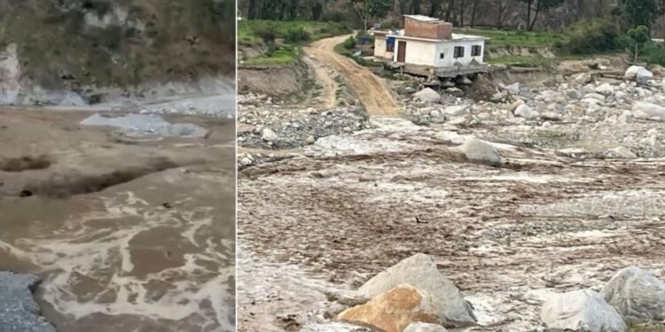 काभ्रे बाढी: बेपत्ता महिलाको खोजी जारी, राजमार्ग अवरुद्ध