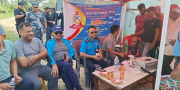 वीरगंजमा विपन्न समुदायका लागि निःशुल्क स्वास्थ्य शिविर सम्पन्न