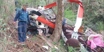 उत्तराखण्डमा हेलिकप्टर दुर्घटना, पाँचको मृत्यु, दुई गम्भीर घाइते