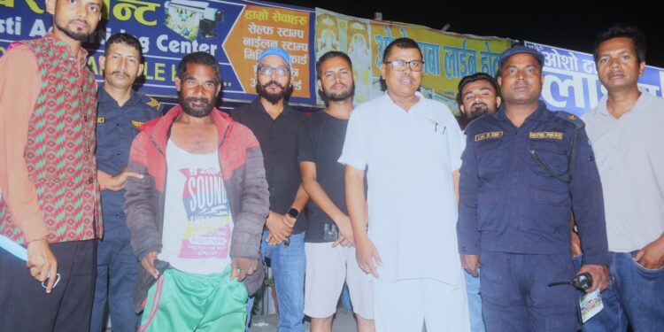 मानवसेवा आश्रमद्वारा बेवारिसे पुरुषको उद्धार, परोपकारी कार्यको नया उदाहरण