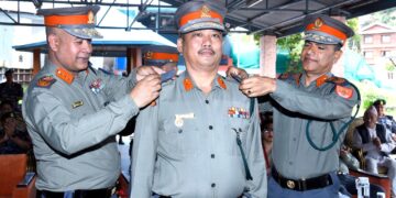सशस्त्र प्रहरी अतिरिक्त महानिरीक्षक ठाडा मगरलाई दर्ज्यानी चिन्ह प्रदान