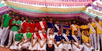 कन्चंजंगा स्कुलमा विद्यार्थी परिषद्को शपथ ग्रहण तथा नव आगन्तुक विद्यार्थीलाई स्वागत