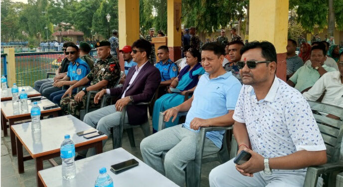 पर्साको घडिअर्वा पोखरीमा विपद् व्यवस्थापन अभ्यास कार्यक्रम सम्पन्न