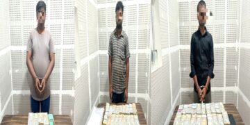 स्रोत नखुलेको २८ लाख २८ हजार हुण्डीको रकमसहित तीन जना पक्राउ