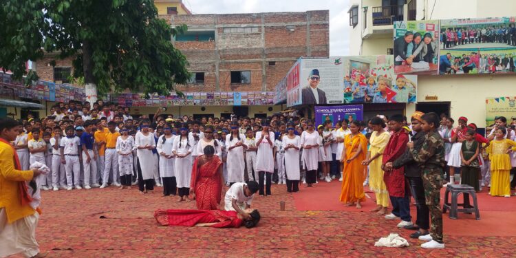 साउथजोन माविमा दाइजो प्रथाविरुद्ध विद्यार्थीद्वारा गीती नाटक प्रस्तुत, उपस्थित सबैलाई भावुक बनायो