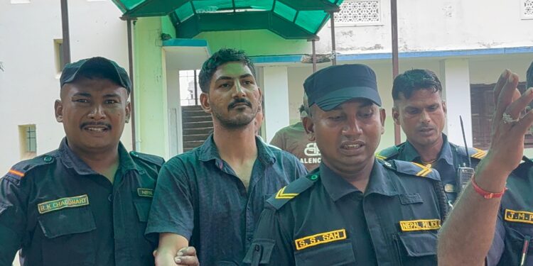 बाबुको नाममा परीक्षा दिएका क्षेत्रीय सभापति सहाबुद्दीनका छोरा पक्राउ