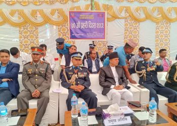 ७०औं प्रहरी दिवस २०८२ : वीरगञ्जमा शहीद प्रहरीप्रति श्रद्धाञ्जली र परिवारजनलाई सम्मान