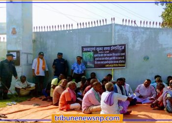अन्नपूर्ण चिनी उद्योग विवादमा सहमति: किसानको धर्ना स्थगित