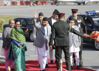 राष्ट्रपति पौडेल कतार प्रस्थान, उपराष्ट्रपति र प्रधानमन्त्री सहितले गरे बिदाई