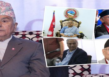 संवादहीनता तोडियो: शीतल निवासमा राष्ट्रपति, प्रधानमन्त्री र शीर्ष नेताहरूबीच त्रिपक्षीय भेटवार्ता