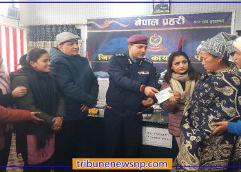 पर्सामा पीडित परिवारलाई लैंगिक हिंसा  नियन्त्रण सञ्जालद्वारा राहत सहयोग