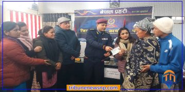 पर्सामा पीडित परिवारलाई लैंगिक हिंसा  नियन्त्रण सञ्जालद्वारा राहत सहयोग