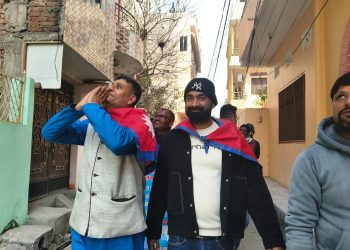 भोजपुरी स्टार प्रदेशी साह पनि रास्वपाका हरि पन्तको पक्षमा मत माग्दै, मतदातामा थप उत्साह