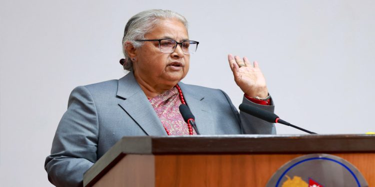 प्रधानमन्त्री कार्कीद्वारा राष्ट्रियसभामा पहिलो सम्बोधन