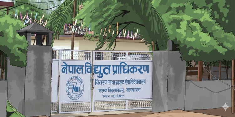 कलैया विद्युत् प्राधिकरणका मिटर रिडरको अवैध धन्दा: हुकिङ नियन्त्रणको नाममा लुट