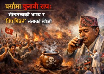 पर्सामा चुनावी राप : भीडतन्त्रको भाष्य र ‘विष पिउने’ नेताको खोजी