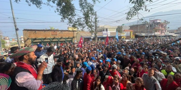 रास्वपा हिंसा र धर्मको राजनीतिमा विश्वास गर्दैन: रवि लामिछाने