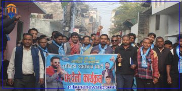 पर्सा–१ मा हरि पन्तको पक्षमा जनलहर: गहवा र रामटोलवासीद्वारा भव्य स्वागत