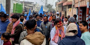 पर्सा क्षेत्र नं.–१ मा रास्वपाको शक्ति प्रदर्शनः नगवामा उर्लियो जनसागर