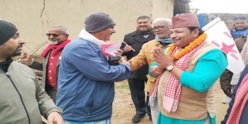 पर्सा क्षेत्र नं. २ मा घरदैलो तीव्र: ‘तारा छाप’ लिएर उम्मेदवार गाउँ–गाउँमा