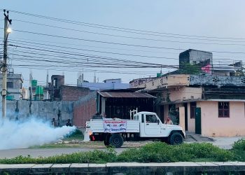लामखुट्टे नियन्त्रणका लागि आजबाट फगिङ स्प्रे पनि सुरू