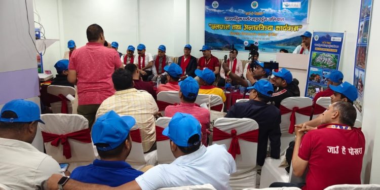 ‘जाऔं है पोखरा’ अभियान टोली वीरगन्जबाट बिराटनगर प्रस्थान