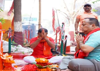 चैते दशैंको अवसरमा वीरगंज महानगरपालिकामा मौलो पूजा सम्पन्न