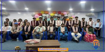 वीरगन्ज स्कुलमा अध्ययनरत कक्षा १० का विद्यार्थीहरुको बिदाई