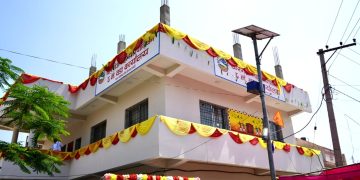 वीरगन्ज महानगर प्रमुख सिंहद्वारा वडा नं.–८ को सुविधा सम्पन्न भवन उद्घाटन