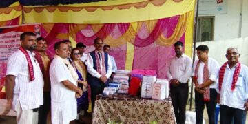 आवर संसार बालगृहमा नेपाल भारत मैत्री संघको सहयोग तथा वृक्षरोपण
